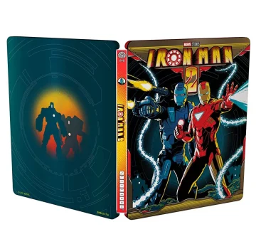 Front and Backcover Iron Man 2 im Mondo 4K Steelbook