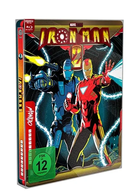 Iron Man 2 – 4K Mondo Steelbook (UHD + Blu-ray Disc)