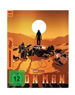 Iron Man 4K Mondo Steelbook (goldener Hintergrund)