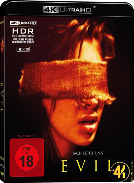 Jack Ketchums Evil 1 Disc 4K Blu-ray UHD Keep Case Ultra HD Blu-ray Disc