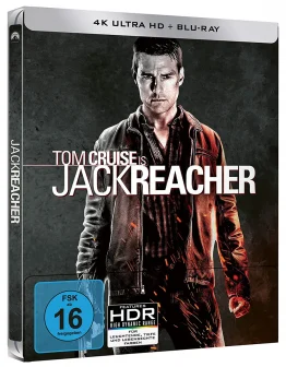 Jack Reacher 4K Steelbook mit Tom Cruise