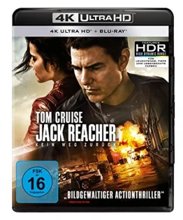 Jack Reacher 2 Kein Weg zurück 4K Blu-ray UHD Blu-ray Disc