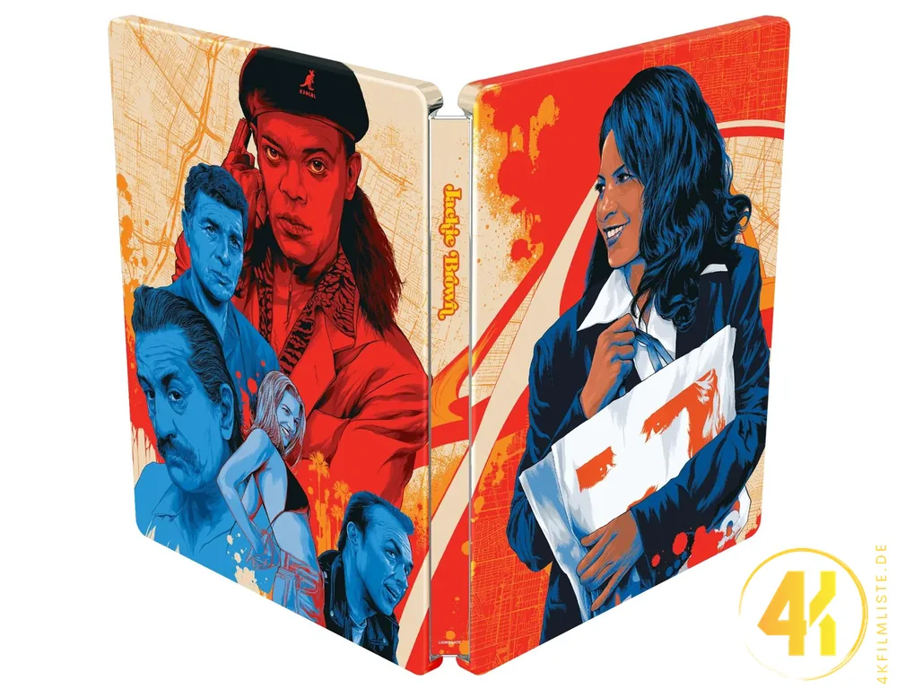 Jackie Brown 4K Steelbook Backcover Ultra HD Blu-ray Disc
