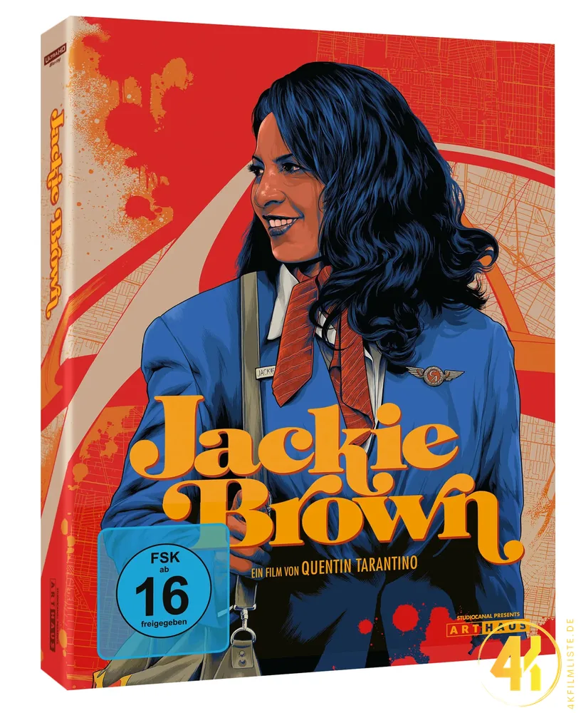 Jackie Brown 4K Steelbook Ultra HD Blu-ray Disc