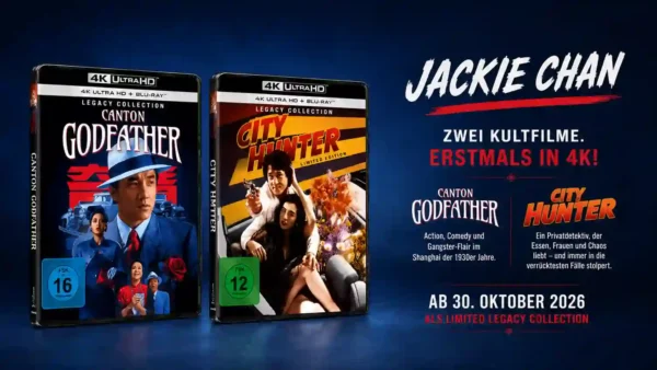 WVG: "City Hunter" & "Canton Godfather" als Limited Legacy Collection – Jackie Chan ist zurück!