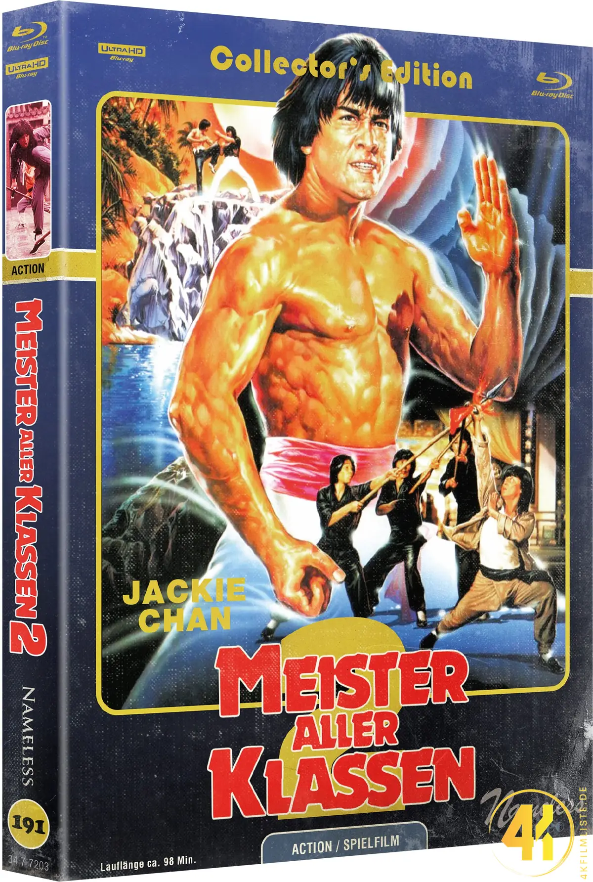 Jackie Chan: Meister aller Klassen 2 (Cover C) – 4K Mediabook (UHD + Blu-ray Disc)