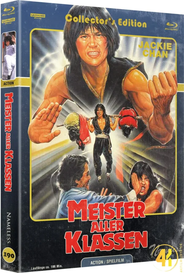 Jackie Chan: Meister aller Klassen (Cover C) – 4K Mediabook (UHD + Blu-ray Disc)