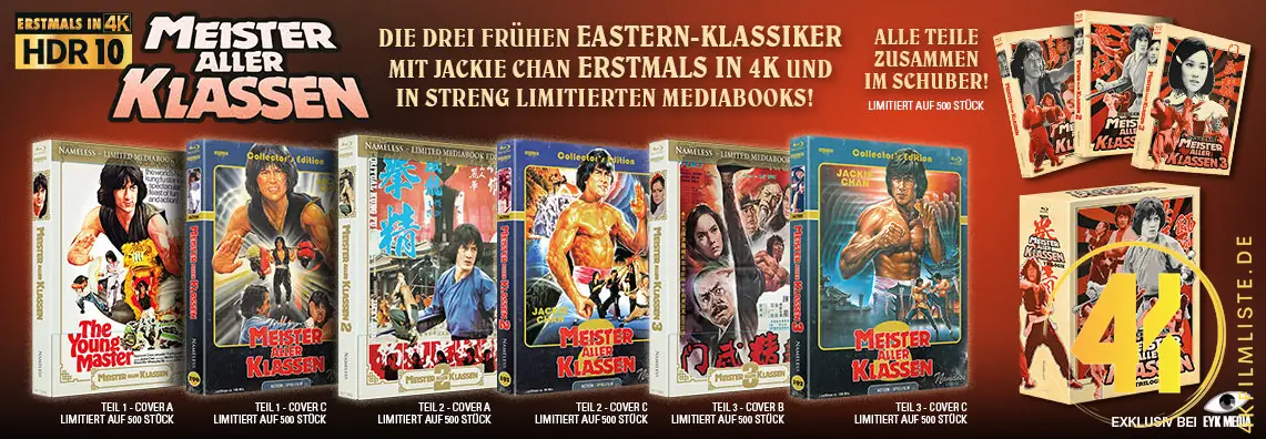 Jackie Chan: Meister aller Klassen (Trilogie Set)