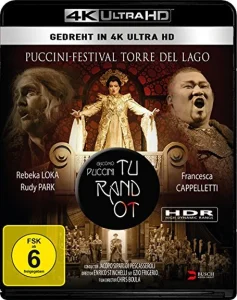 Jacopo Sipari Di Pescasseroli Puccini Turandot Festival Puccini 2016 4K Blu-ray UHD Blu-ray Disc