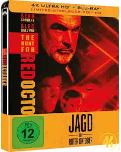 Jagd auf Roter Oktober – 4K Steelbook (UHD + Blu-ray Disc)