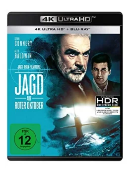 Jagd auf Roter Oktober 4K Blu-ray UHD Blu-ray Disc