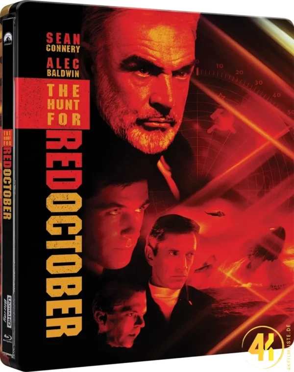 Jagd auf Roter Oktober – 4K Steelbook (UHD + Blu-ray Disc)