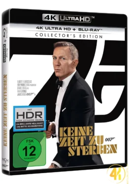 James Bond 007 Keine Zeit zu sterben UHD Keep Case Ultra HD Blu-ray Disc