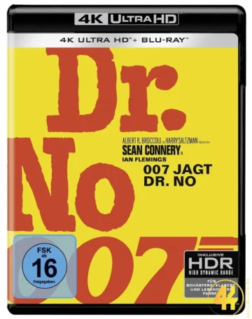 James Bond 007 jagt Dr. No – 4K Blu-ray (UHD + Blu-ray Disc)