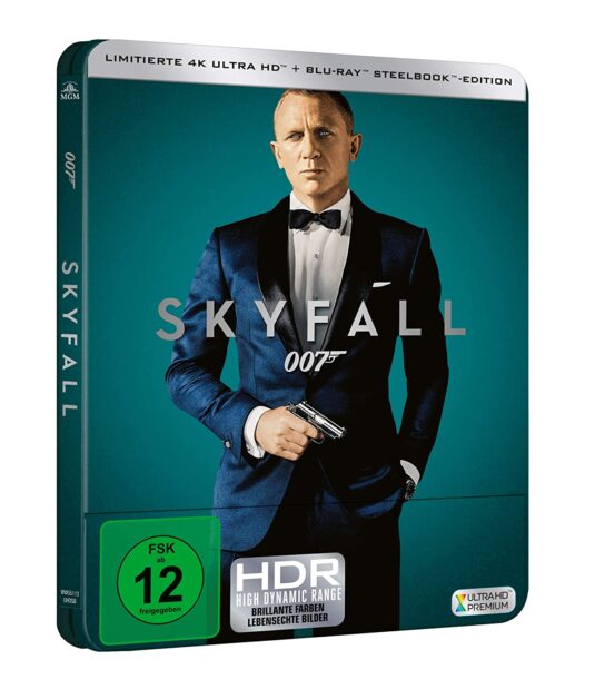 James Bond: Skyfall – 4K Steelbook (UHD + Blu-ray Disc)