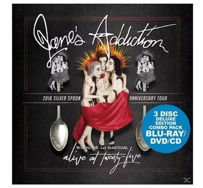 Jane’s Addiction: Alive At Twenty-Five – 4K Blu-ray (UHD + DVD + Audio CD)