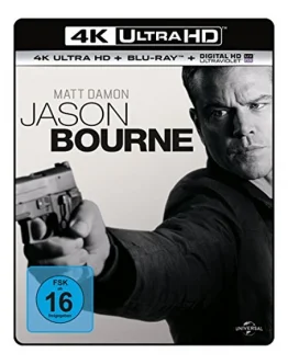 Jason Bourne 4K Blu-ray UHD Blu-ray Disc