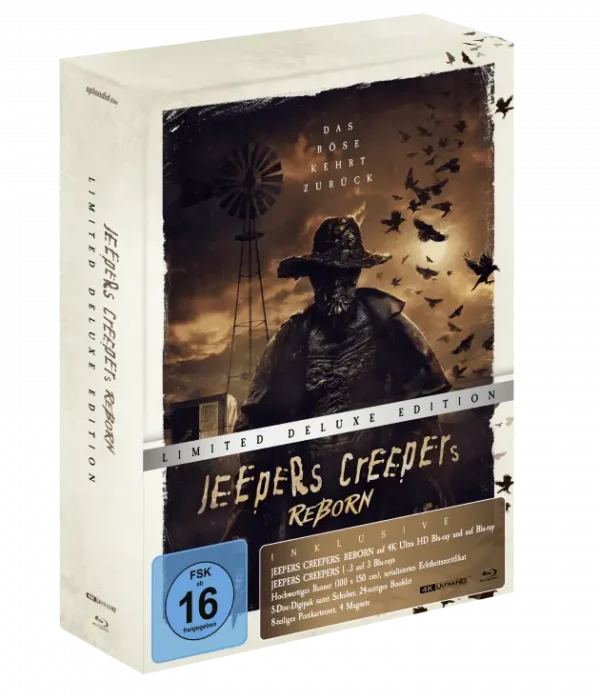Jeepers Creepers: Reborn (4-Film-Edition) – 4K Digipak (UHD + Blu-ray Disc)