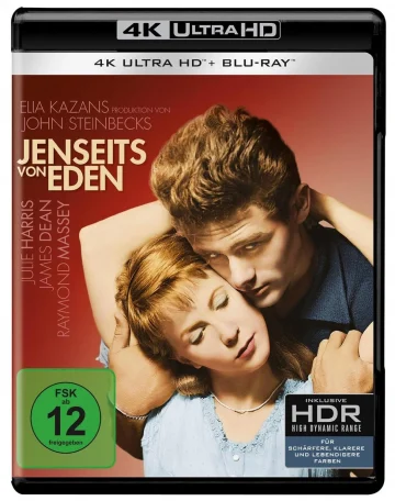 Jenseits von Eden mit James Dean auf 4K Ultra HD Blu-ray Disc