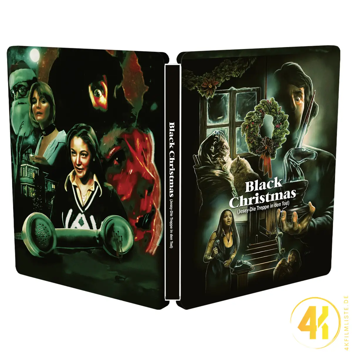 Jessy: Die Treppe in den Tod (Cover B) – 4K Steelcase (UHD + Blu-ray Disc)