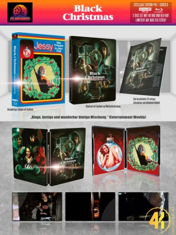 Jessy: Die Treppe in den Tod (Cover D) – 4K Steelcase (UHD + Blu-ray Disc)