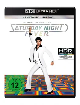 John Travolta in Saturday Night Fever auf 4K Blu-ray Disc im UHD Keep Case