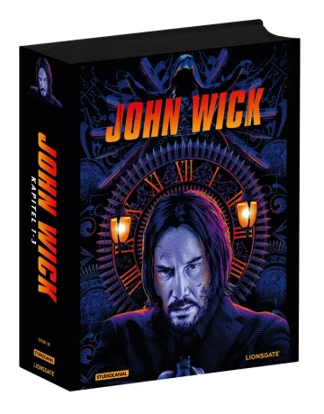 John Wick (3-Film-Edition) (Frontansicht ohne FSK Sticker)