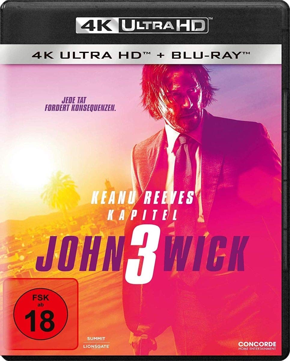 John Wick: Kapitel 3 – 4K Blu-ray (UHD + Blu-ray Disc)
