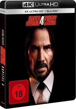 John Wick Kapitel 4 Ultra HD Blu-ray Disc im UHD Keep Case