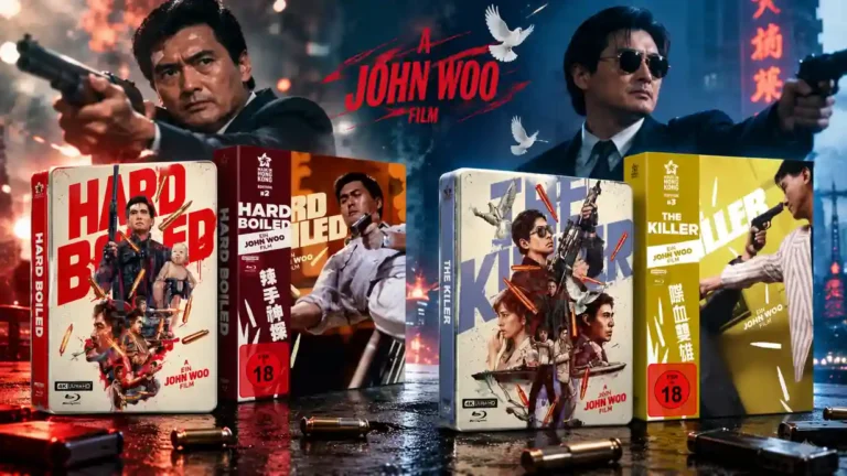 John Woo: „Hard Boiled“ und „The Killer“ kommen in 4K-Steelbooks