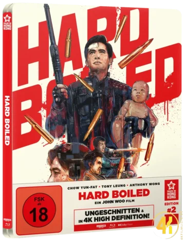 Hard Boiled – 4K Steelbook (UHD + Blu-ray Disc)