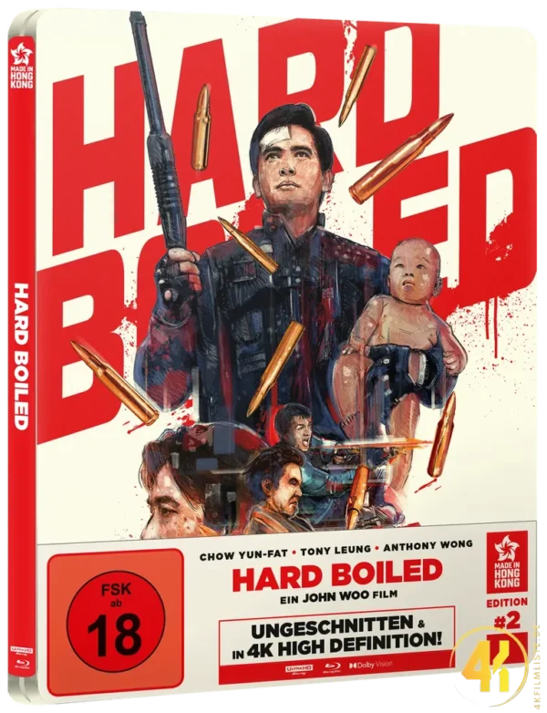 Hard Boiled – 4K Steelbook (UHD + Blu-ray Disc)