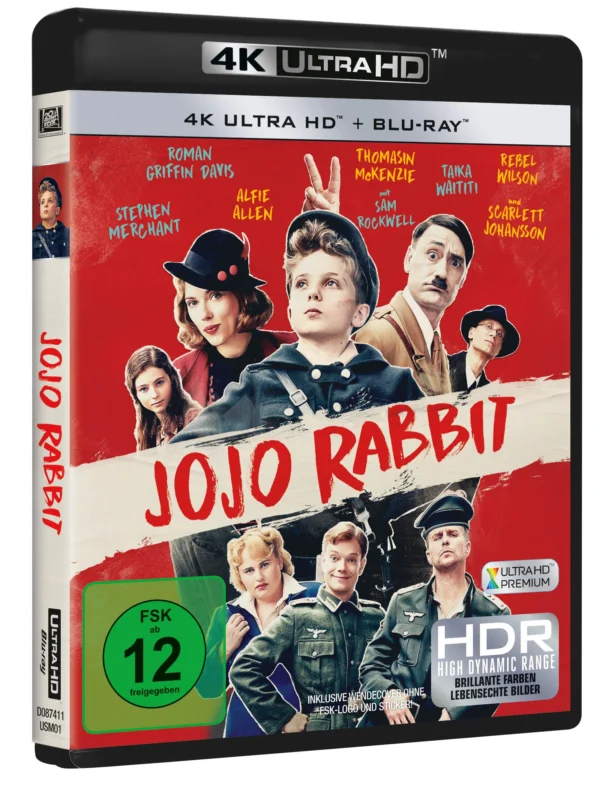 Jojo Rabbit – 4K Blu-ray (UHD + Blu-ray Disc)