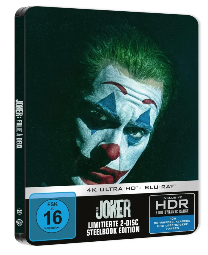 Joker: Folie à Deux – 4K Steelbook (UHD + Blu-ray Disc)