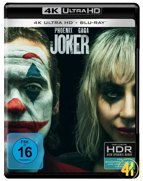 Joker Folie a deux 4K Blu-ray UHD Keep Case Ultra HD Blu-ray Disc