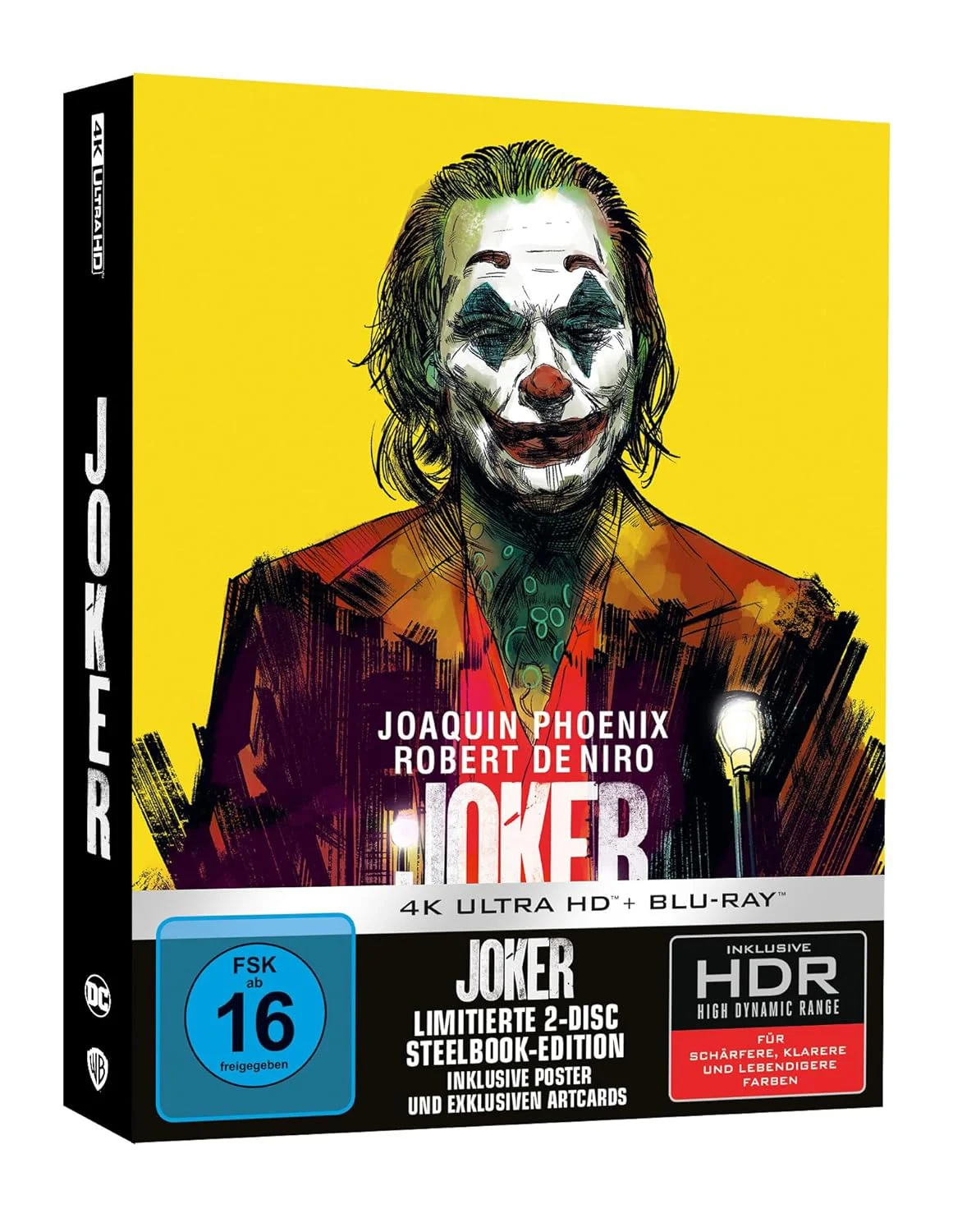 Joker (2019) – 4K Steelbook (2024) (UHD + Blu-ray Disc)