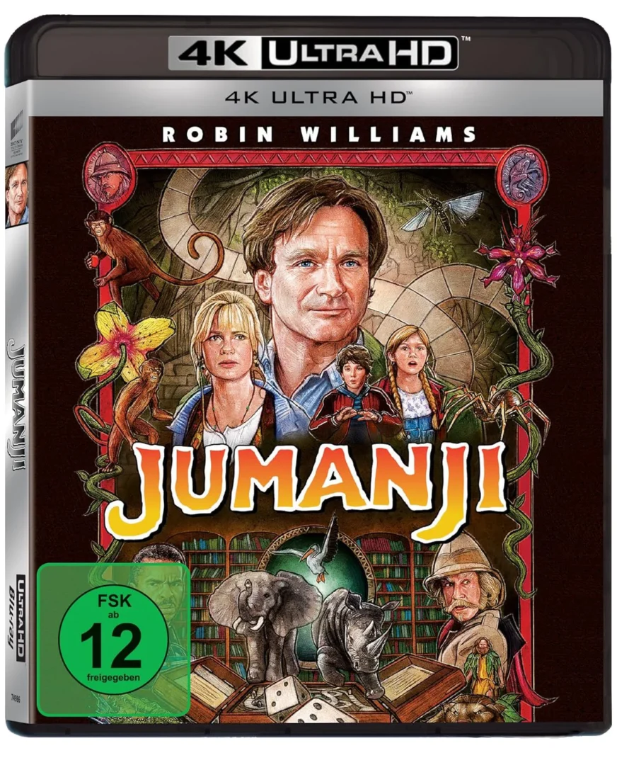 Jumanji 1995 4K Ultra HD Blu-ray Disc