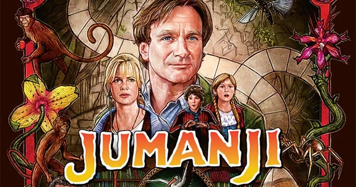 Jumanji Logo von Ultra HD Blu-ray Disc