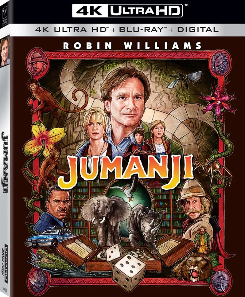 US-Cover Jumanji 4K Ultra HD-Blu-ray