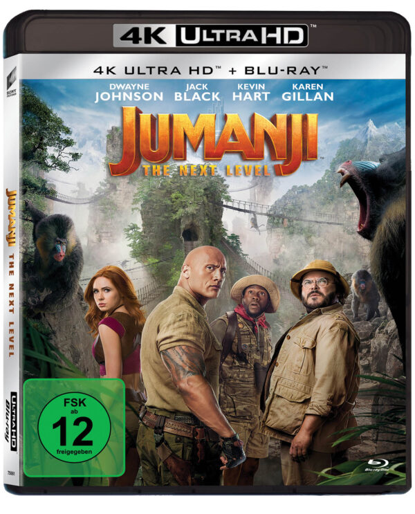 Jumanji – The Next Level – 4K Blu-ray (UHD + Blu-ray Disc)