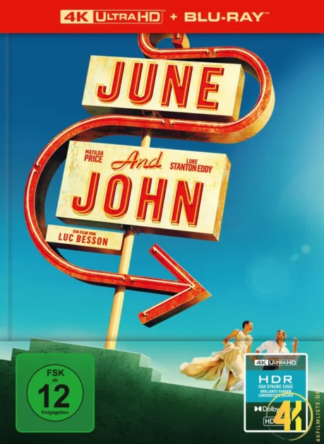 June and John 4K Mediabook Front Ultra HD Blu-ray Disc