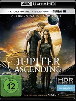 Jupiter Ascending 4K Blu-ray UHD Blu-ray Disc