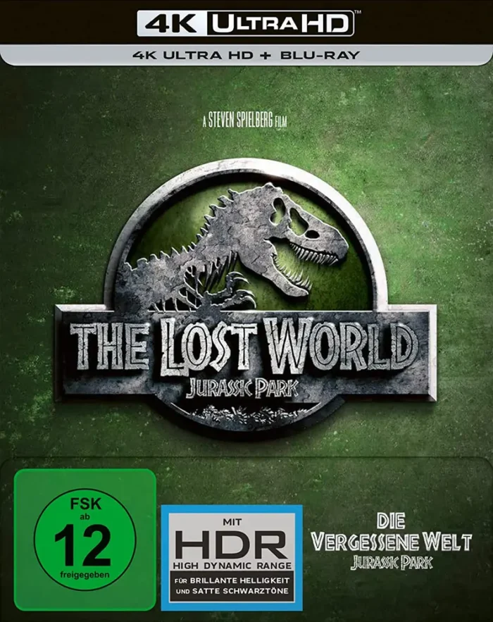 Vergessene Welt: Jurassic Park – 4K Steelbook (UHD + Blu-ray Disc)
