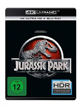 Jurassic Park 4K Blu-ray UHD Blu-ray Disc