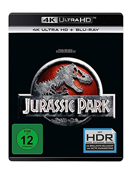 Jurassic Park 4K Blu-ray UHD Blu-ray Disc