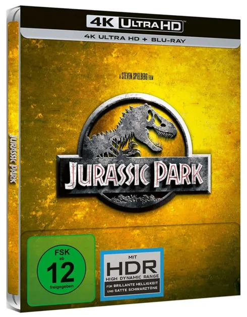 Jurassic Park – 4K Steelbook (UHD + Blu-ray Disc)