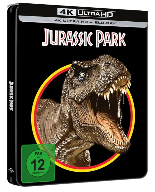 Jurassic Park – 4K Steelbook (2023) (UHD + Blu-ray Disc)