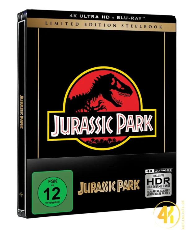 Jurassic Park – 4K Steelbook (2026) (UHD + Blu-ray Disc)