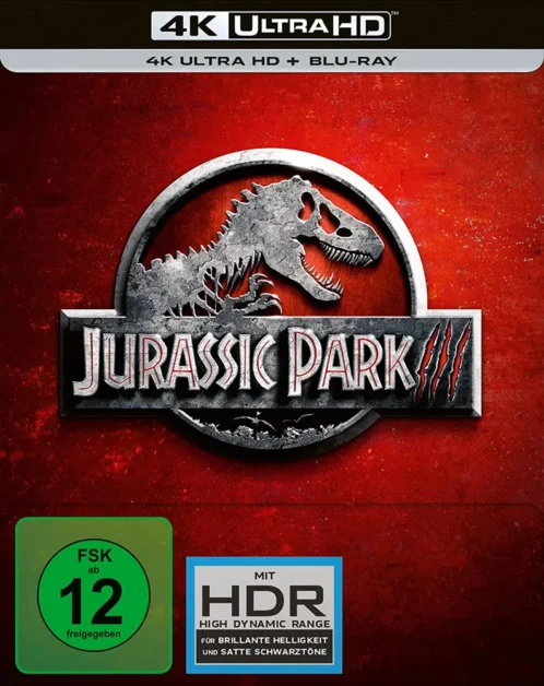 Jurassic Park III – 4K Steelbook (UHD + Blu-ray Disc)