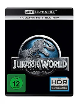 Jurassic World 4K Blu-ray UHD Blu-ray Disc